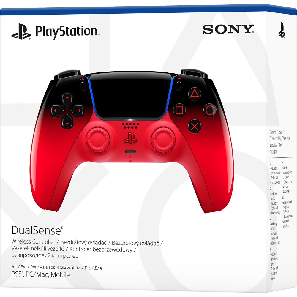 Controller Wireless PlayStation 5 DualSense Techno Red