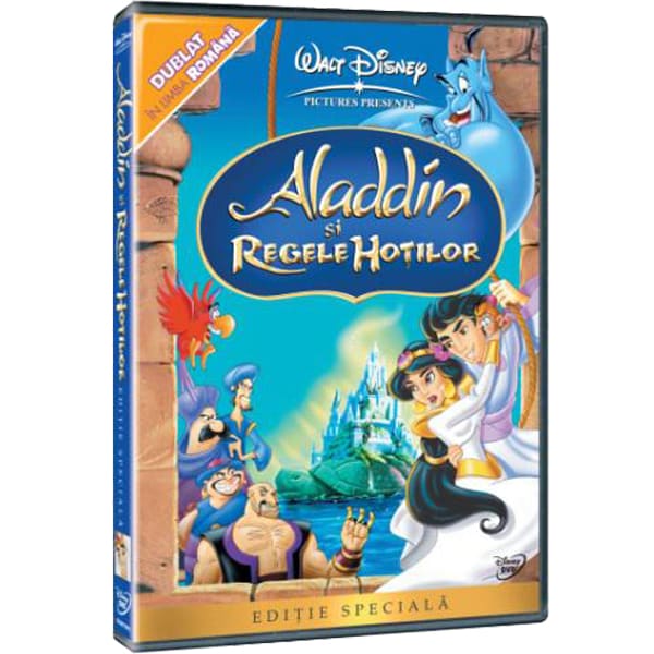 Aladdin si Regele Hotilor DVD