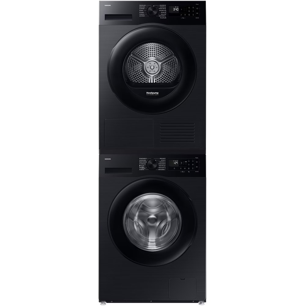 Uscator de rufe SAMSUNG DV80DG52B0ABLE, Pompa de caldura, 8 kg, 15 programe, Clasa C, Wi-Fi, negru