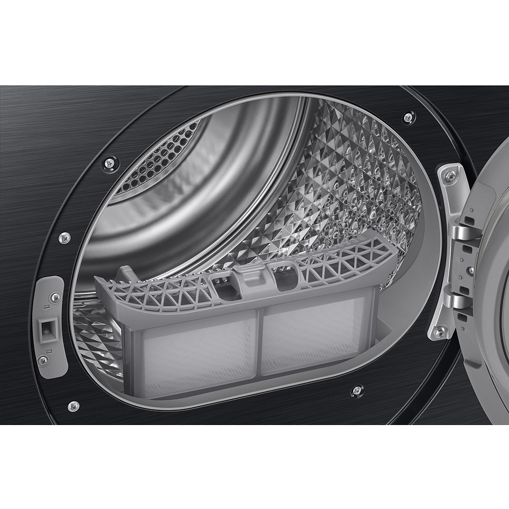 Uscator de rufe SAMSUNG DV90DB7845GBU4, Pompa de caldura, AI Control, 9 kg, 19 programe, Clasa A, Wi-Fi, negru