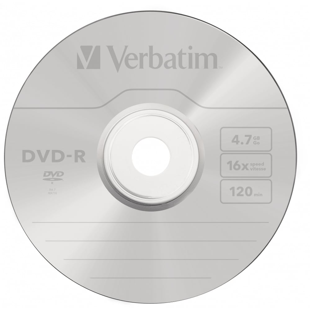 DVD-R VERBATIM 43519, 16x, 4.7GB, 5buc