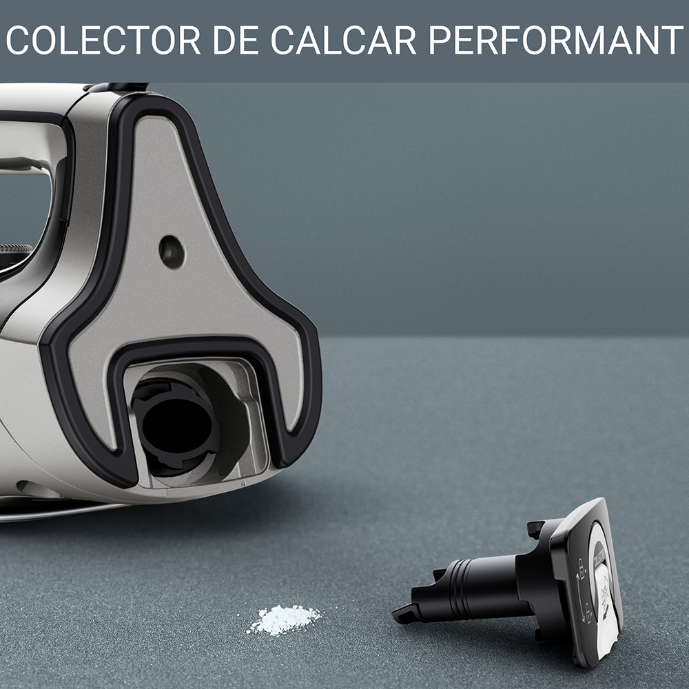 Fier de calcat ROWENTA Expertis DW7025D1, 2700W, 180g/min, 300ml, talpa Microsteam 400 Laser, negru