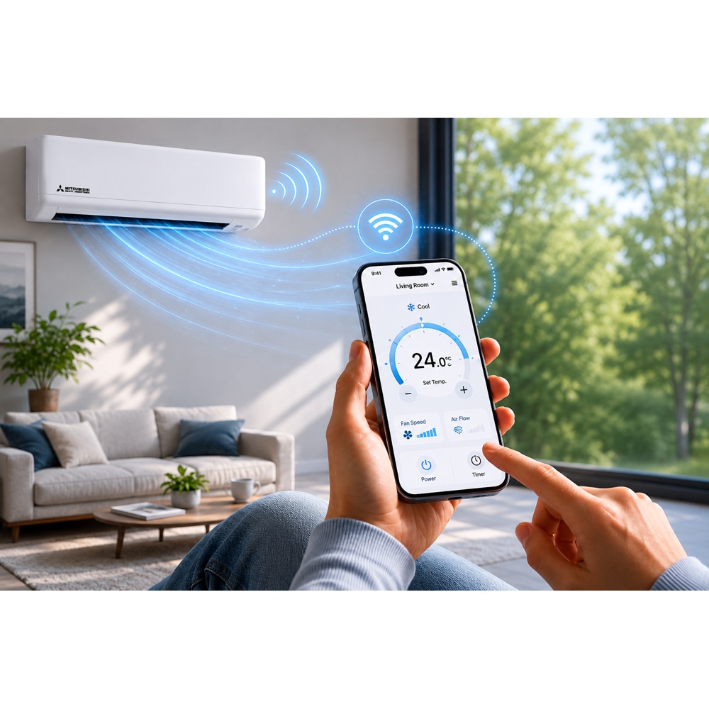 Aer conditionat MITSUBISHI HEAVY Shiro DXC/DXK15Z6-W1, 18.000 BTU, A++ / A+, Wi-Fi Ready (modul inclus), Inverter, alb