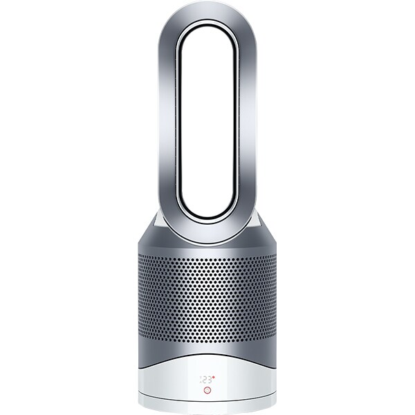 Purificator aer DYSON Pure Hot+Cool HP02, 10 trepte viteza, Wi-Fi, Hepa, Telecomanda, alb