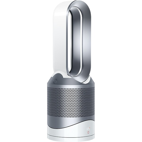 Purificator aer DYSON Pure Hot+Cool HP02, 10 trepte viteza, Wi-Fi, Hepa, Telecomanda, alb