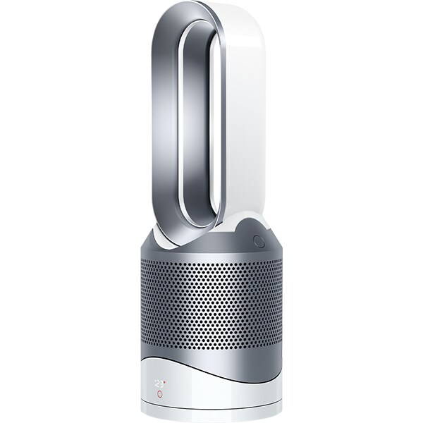 Purificator aer DYSON Pure Hot+Cool HP02, 10 trepte viteza, Wi-Fi, Hepa, Telecomanda, alb