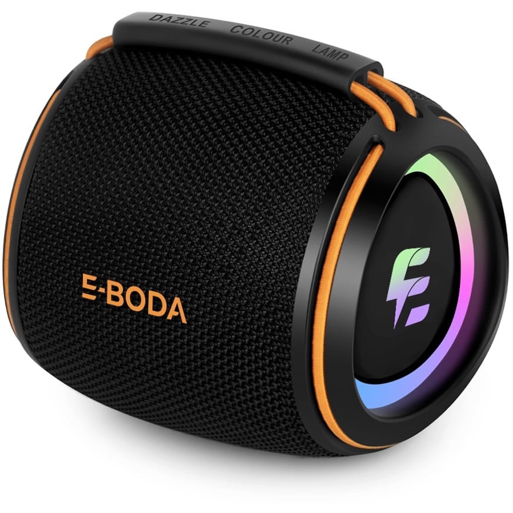 Boxa portabila E-BODA The Vibe 70 Pro, Bluetooth, 8W, negru