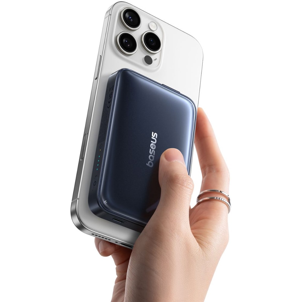 Baterie externa BASEUS PicoGo AM61, 10000 mAh, 1 x USB-C Power Delivery 45W, negru