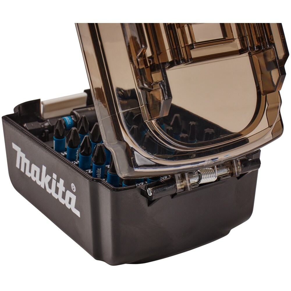 Set biti MAKITA Impact Black E-03084, cutie tip acumulator, 70 mm, 31 bucati
