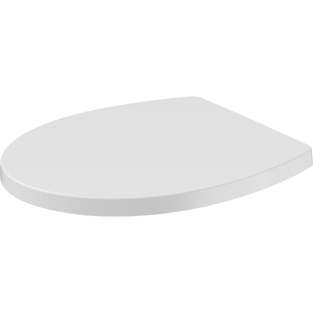 Capac WC GOODHOME Wana E102, inchidere lenta, duroplast, alb