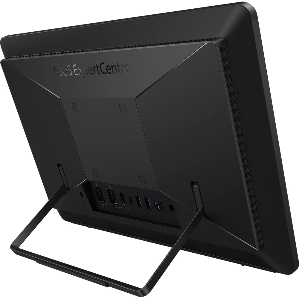 Sistem All in One ASUS ExpertCenter E1 E1600WKAT-BMR296M, Intel Celeron N4500 pana la 2.8GHz, 15.6" Full HD Touch, 8GB, SSD 256GB, Intel UHD Graphics, Free DOS, negru