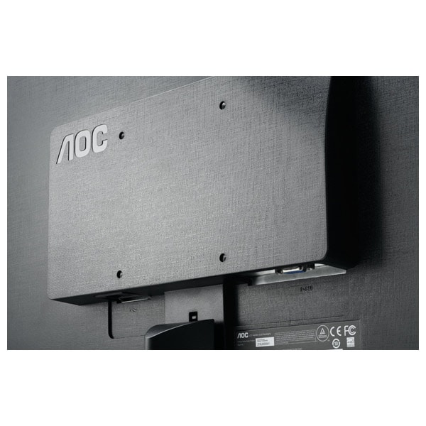 Monitor LED TN AOC E2270SWHN, 21.5", Full HD, 60Hz, negru