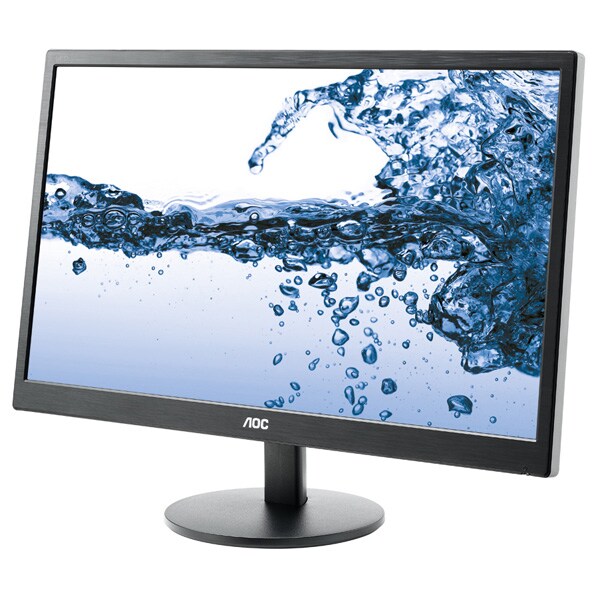 Monitor LED TN AOC e2270Swn, 21.5", Full HD, 60Hz, negru