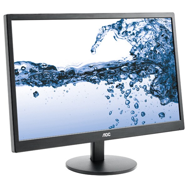 Monitor LED TN AOC e2270Swn, 21.5", Full HD, 60Hz, negru