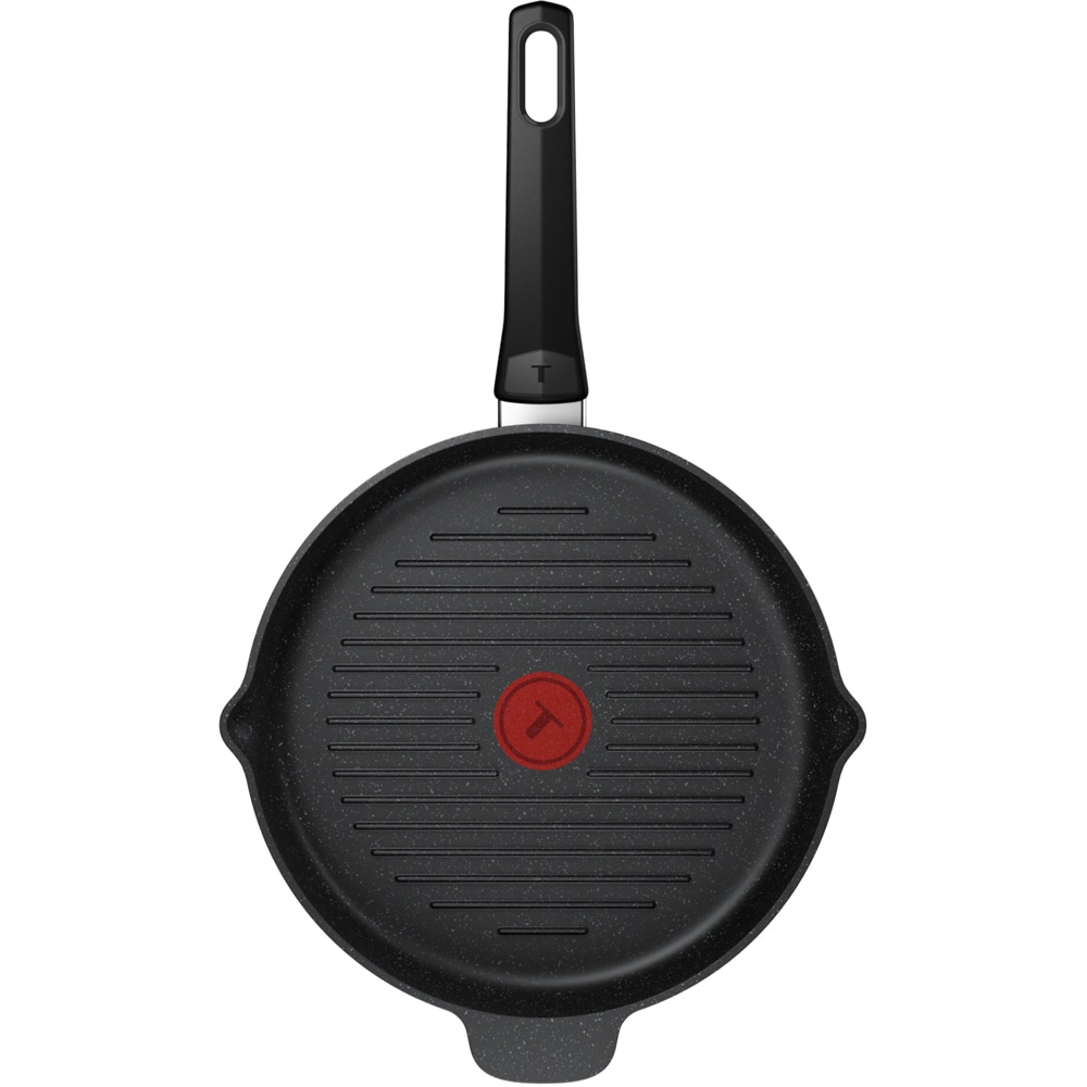 Tigaie grill TEFAL Expertise E2793945, 26cm, aluminiu, negru