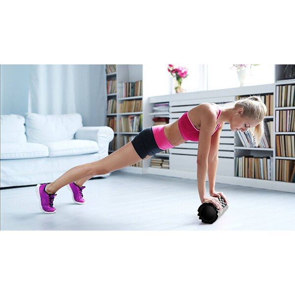 Rola masaj JOCCA 1559, 33cm, negru