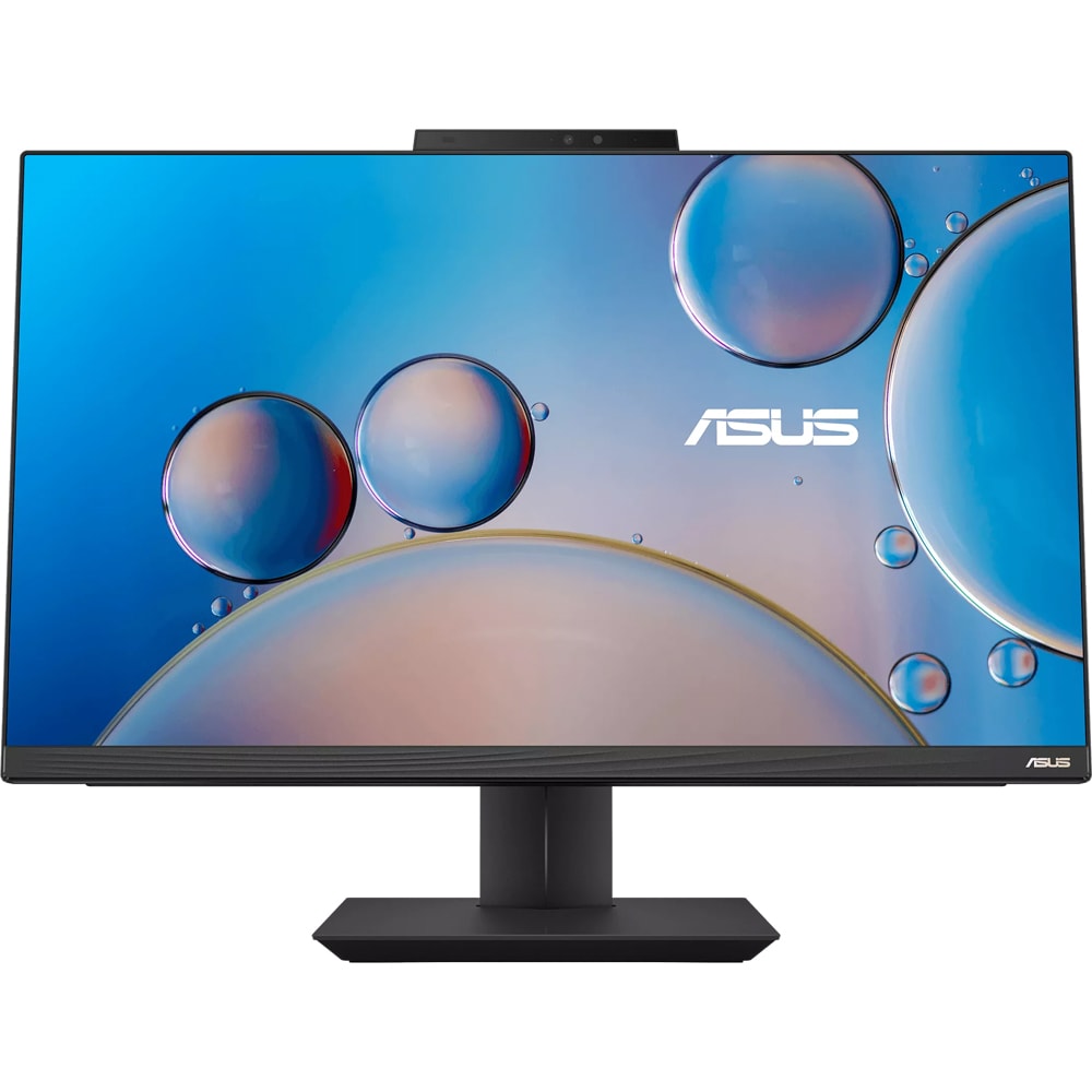 Sistem All in One ASUS ExpertCenter E5 E5702WVART-BPF0090, Intel Core 5 120U pana la 5GHz, 27" Full HD Touch, 8GB, SSD 512GB, Intel Graphics, Free DOS, negru