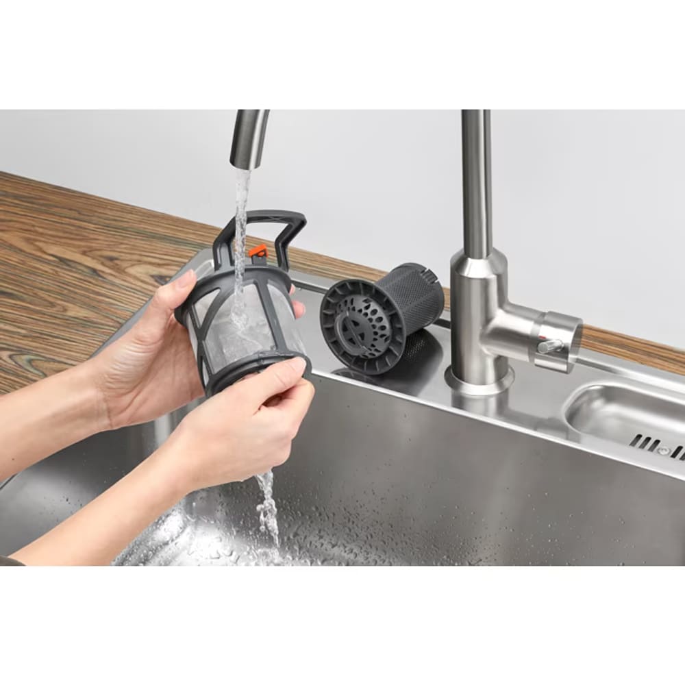 Masina de spalat vase incorporabila ELECTROLUX E62IB200SX, AirDry, 14 seturi, 8 programe, 60 cm, Clasa B, inox