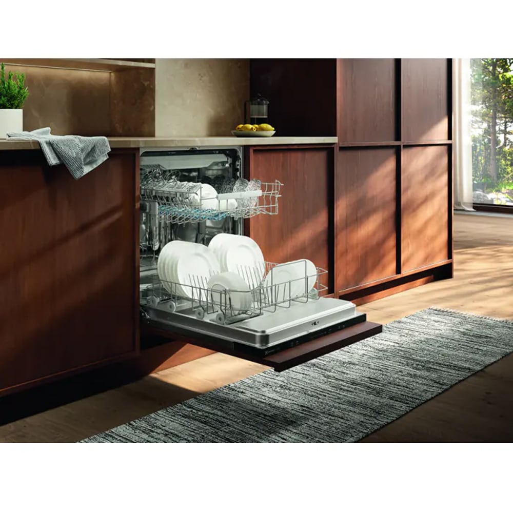 Masina de spalat vase incorporabila ELECTROLUX E62IB200SX, AirDry, 14 seturi, 8 programe, 60 cm, Clasa B, inox