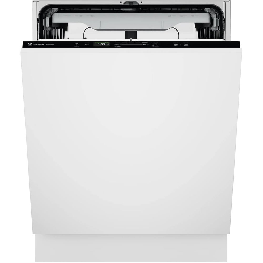 Masina de spalat vase incorporabila ELECTROLUX E62LB200T, AirDry, 14 seturi, 8 programe, 60 cm, Clasa B, panou comanda negru