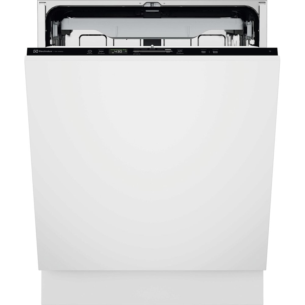 Masina de spalat vase incorporabila ELECTROLUX E72LA200S, 14 seturi, 8 programe, 60 cm, Clasa A, Wi-Fi, panou comanda negru