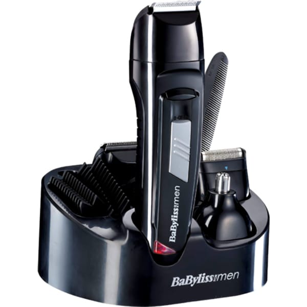 Aparat multifunctional BABYLISS Multi8 Face&Body E824E, 30 min autonomie, negru