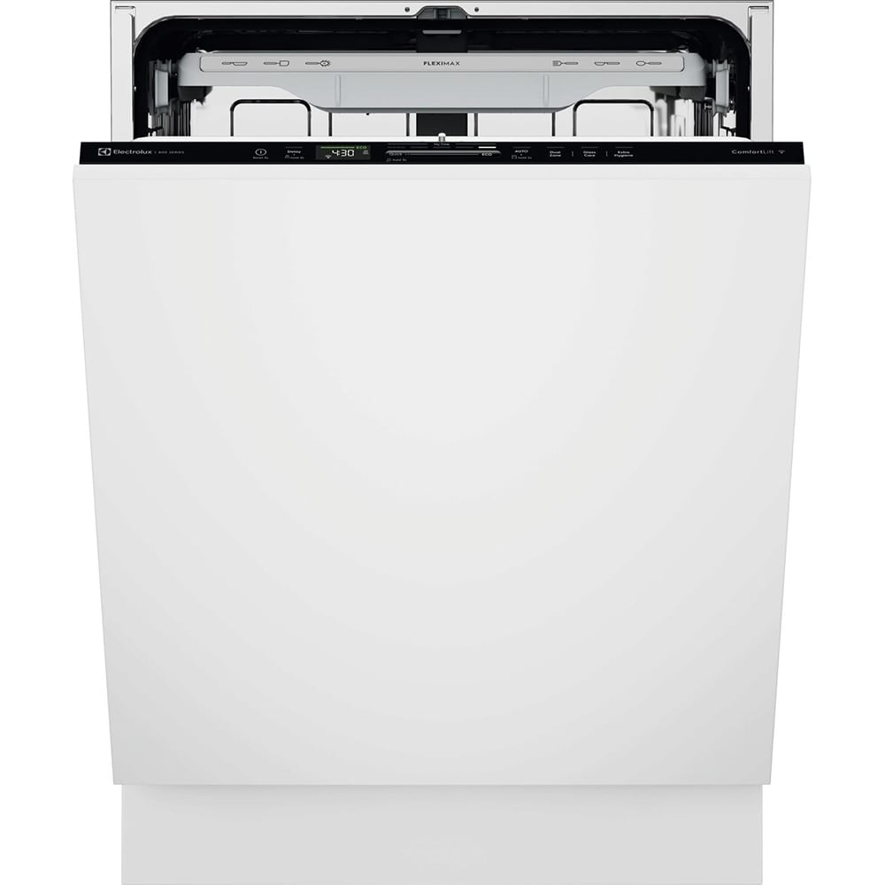 Masina de spalat vase incorporabila ELECTROLUX E82LX520T, 14 seturi, 8 programe, 60 cm, Clasa A, panou comanda negru