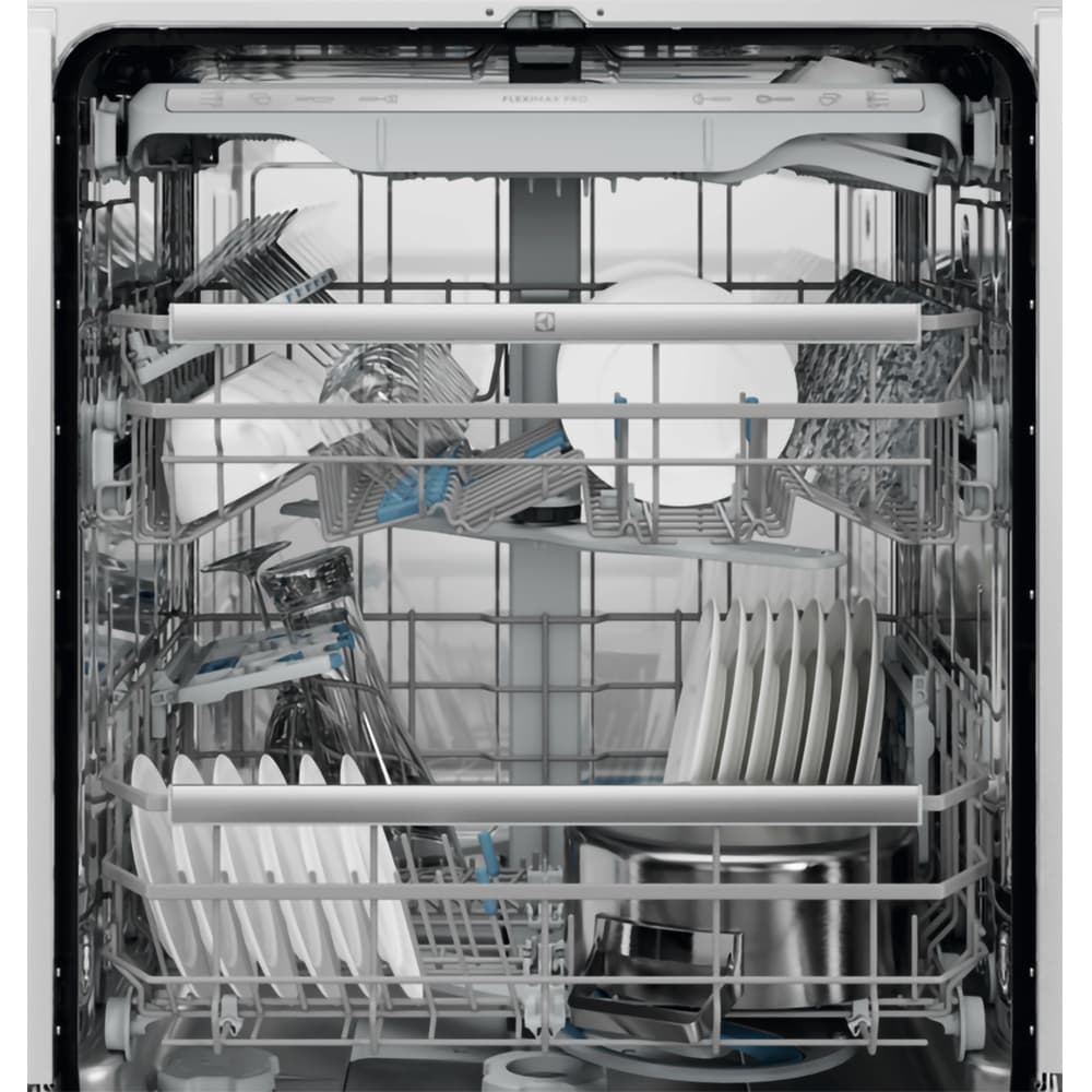 Masina de spalat vase incorporabila ELECTROLUX E92LB200P, 14 seturi, 8 programe, 60 cm, Clasa B, panou comanda negru