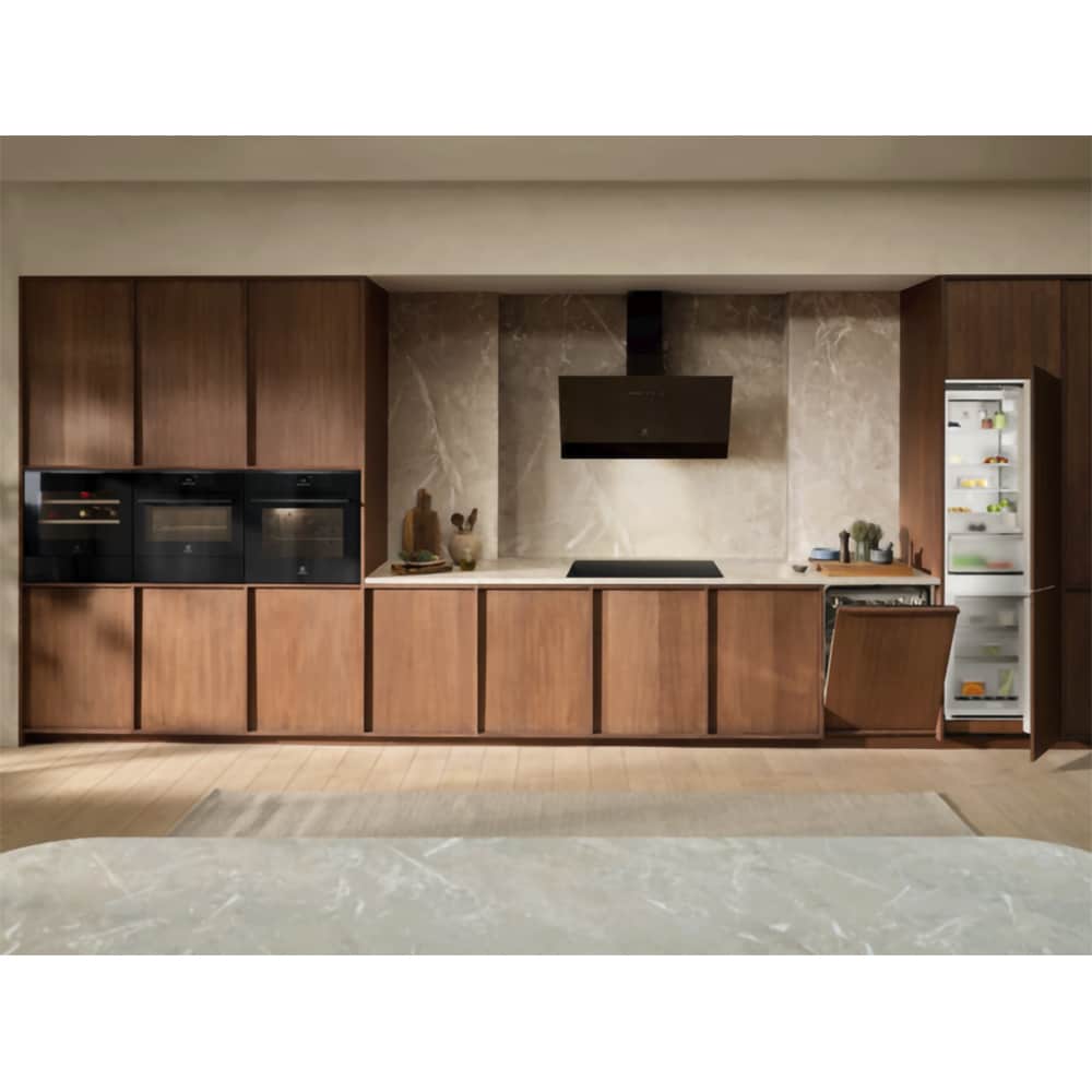 Masina de spalat vase incorporabila ELECTROLUX E92LB200P, 14 seturi, 8 programe, 60 cm, Clasa B, panou comanda negru