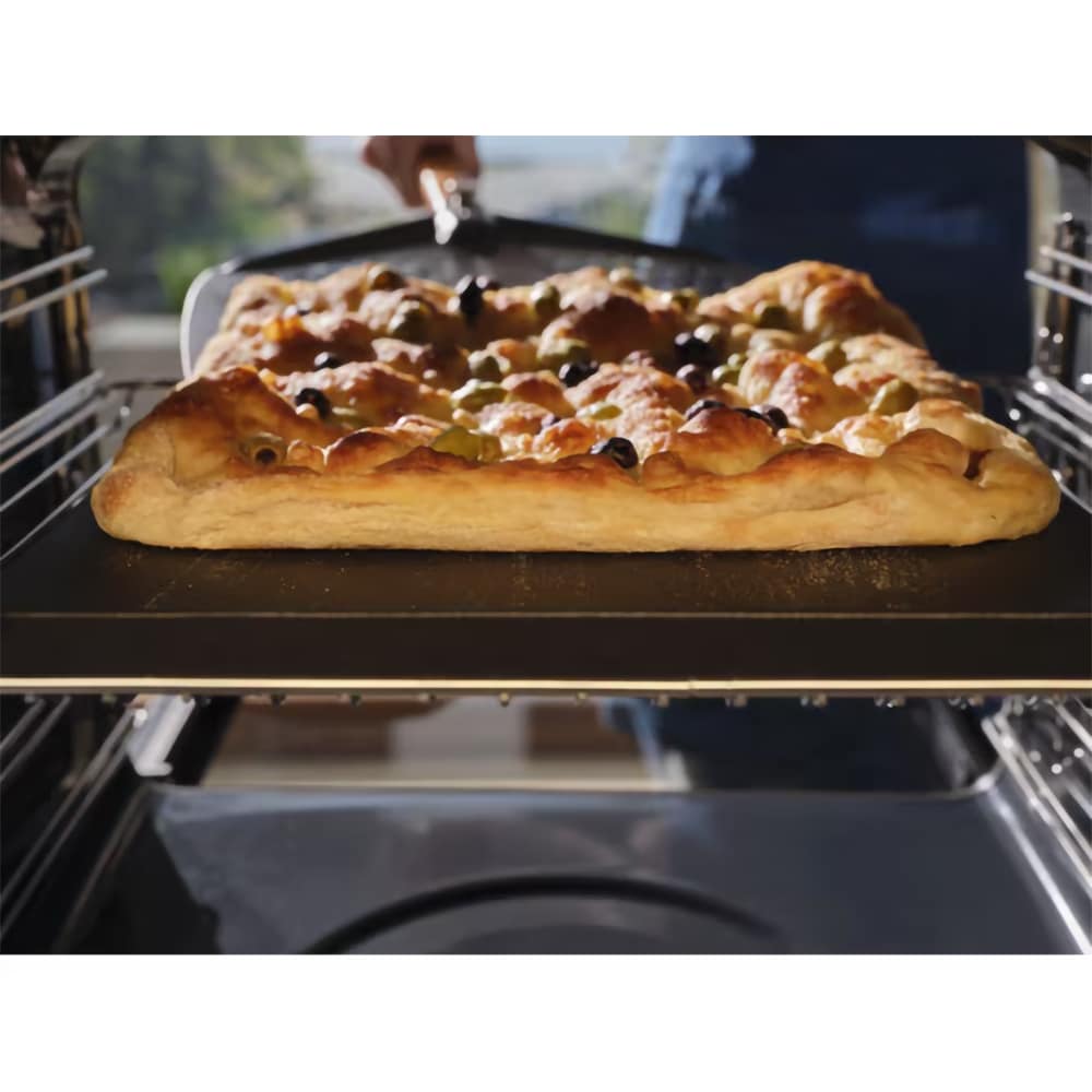 Kit PizzaExpert ELECTROLUX E9OOPE01, tava fonta 350 x 350 mm, paleta perforata