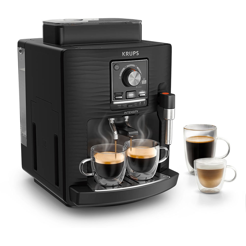 Espressor automat KRUPS Intensity EA5008E0, 1.7l, 1450W, 15 bar, negru