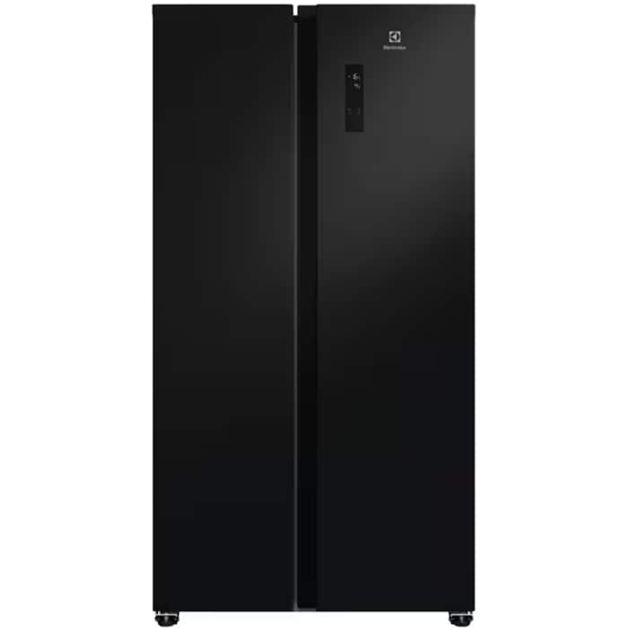 Side by Side ELECTROLUX EAT6ME53K0, No Frost, 532 l, H 177 cm, Clasa E, negru