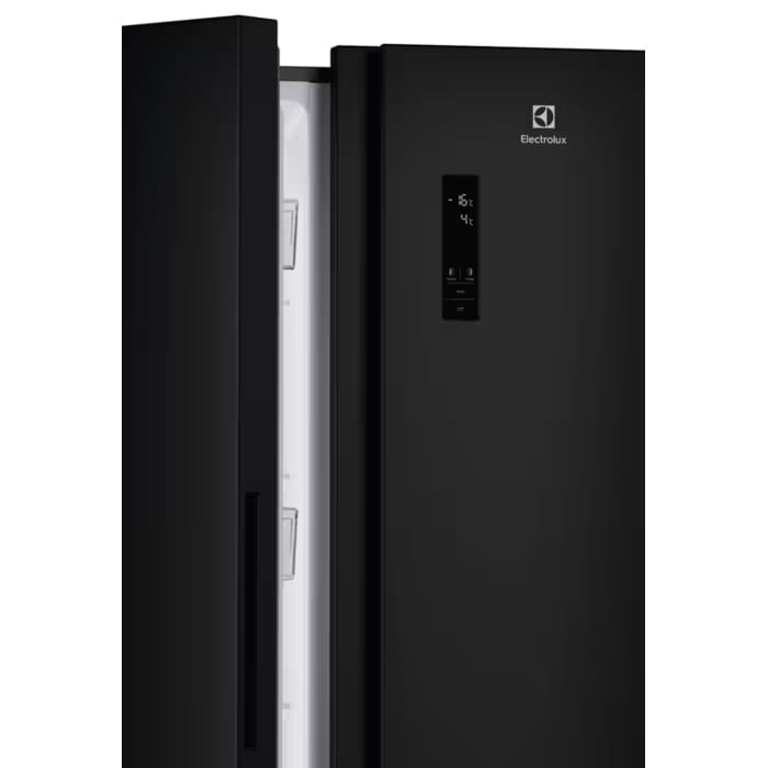 Side by Side ELECTROLUX EAT6ME53K0, No Frost, 532 l, H 177 cm, Clasa E, negru