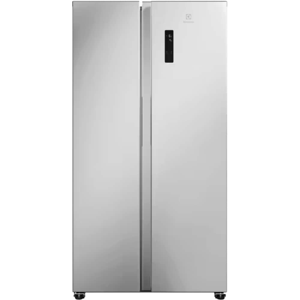 Side by Side ELECTROLUX EAT6ME53U0, No Frost, 532 l, H 177 cm, Clasa E, argintiu