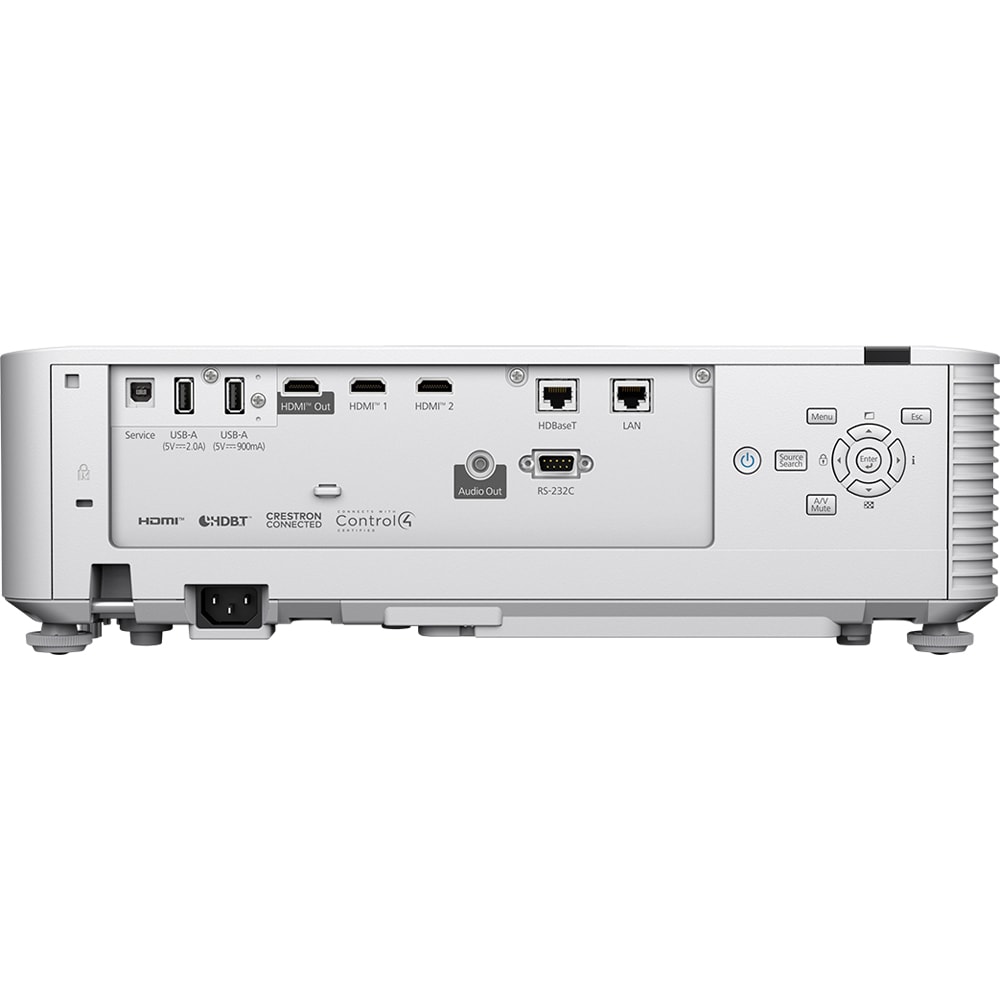 Videoproiector EPSON EB-L690SU, WUXGA 1920 x 1200, 6200 lumeni, Wi-Fi, alb