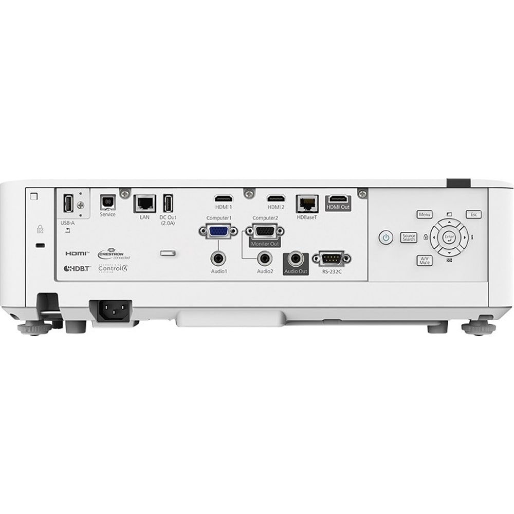 Videoproiector EPSON EB-L530U, WUXGA 1920 x 1200, 5200 lumeni, Wi-Fi, alb