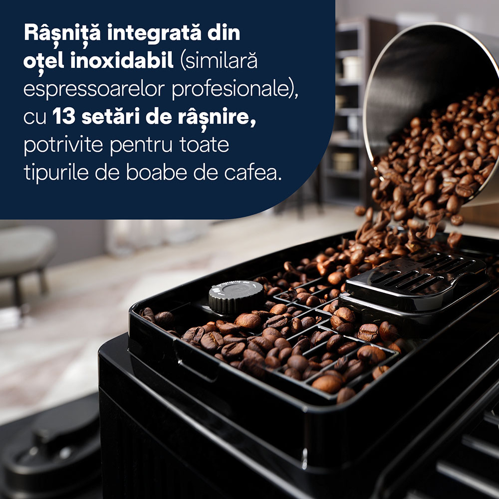 Espressor automat DELONGHI Magnifica Start ECAM220.50.TB, 1.8l, 1450W, 15 bar, gri