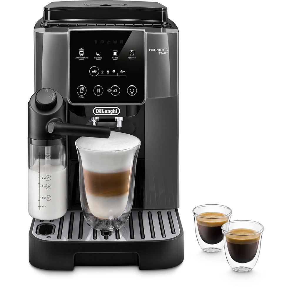Espressor automat DELONGHI Magnifica Start Milk ECAM223.61.GB, 1.8l, 1450W, 15 bar, negru-gri