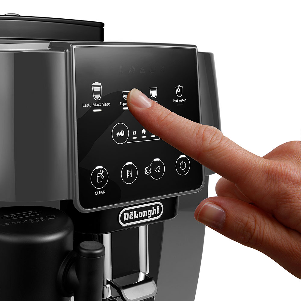 Espressor automat DELONGHI Magnifica Start Milk Ecam 223.61.GB, 1.8l, 1450W, 15 bar, negru-gri