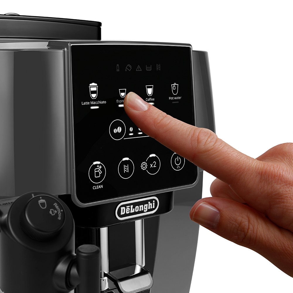 Espressor automat DELONGHI Magnifica Start Milk ECAM223.61.GB, 1.8l, 1450W, 15 bar, negru-gri