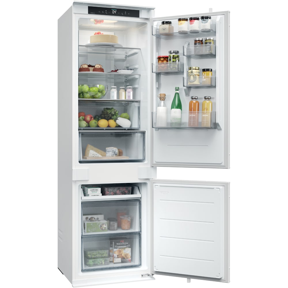 Combina frigorifica incorporabila CANDY ECNBQT3518E, Total No Frost, 251 l, H 177 cm, Clasa E, Wi-Fi