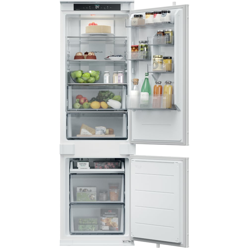 Combina frigorifica incorporabila CANDY ECNBQT3518E, Total No Frost, 251 l, H 177 cm, Clasa E, Wi-Fi