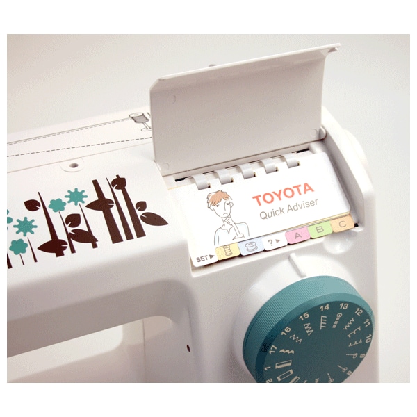 Masina de cusut TOYOTA ECO17C, 17 programe