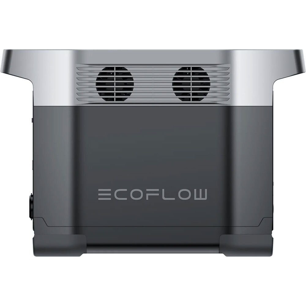 Statie incarcare ECOFLOW Delta 1300, 1260Wh, 1800W, Schuko, USB C, USB A, negru