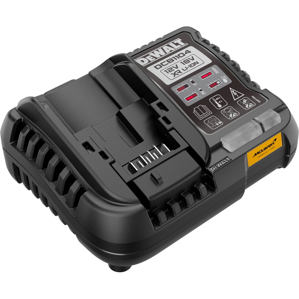 Masina de gaurit si insurubat cu percutie DEWALT x McLaren F1 Team DCD86MM1T-QW, 1x4Ah, 18V, 2000RPM, 90Nm