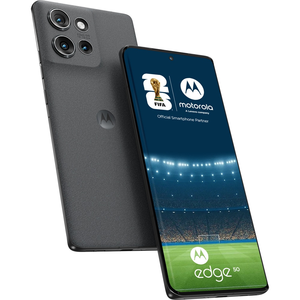 Telefon MOTOROLA Edge 50 5G, 512GB, 12GB RAM, Dual SIM, Koala Grey