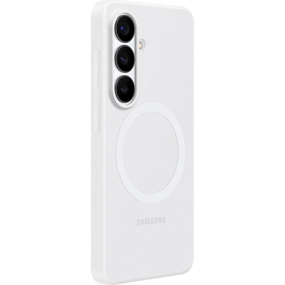 Husa telefon SAMSUNG Silicon Magnetic pentru Galaxy S26, EF-ES942CWEGWW, White