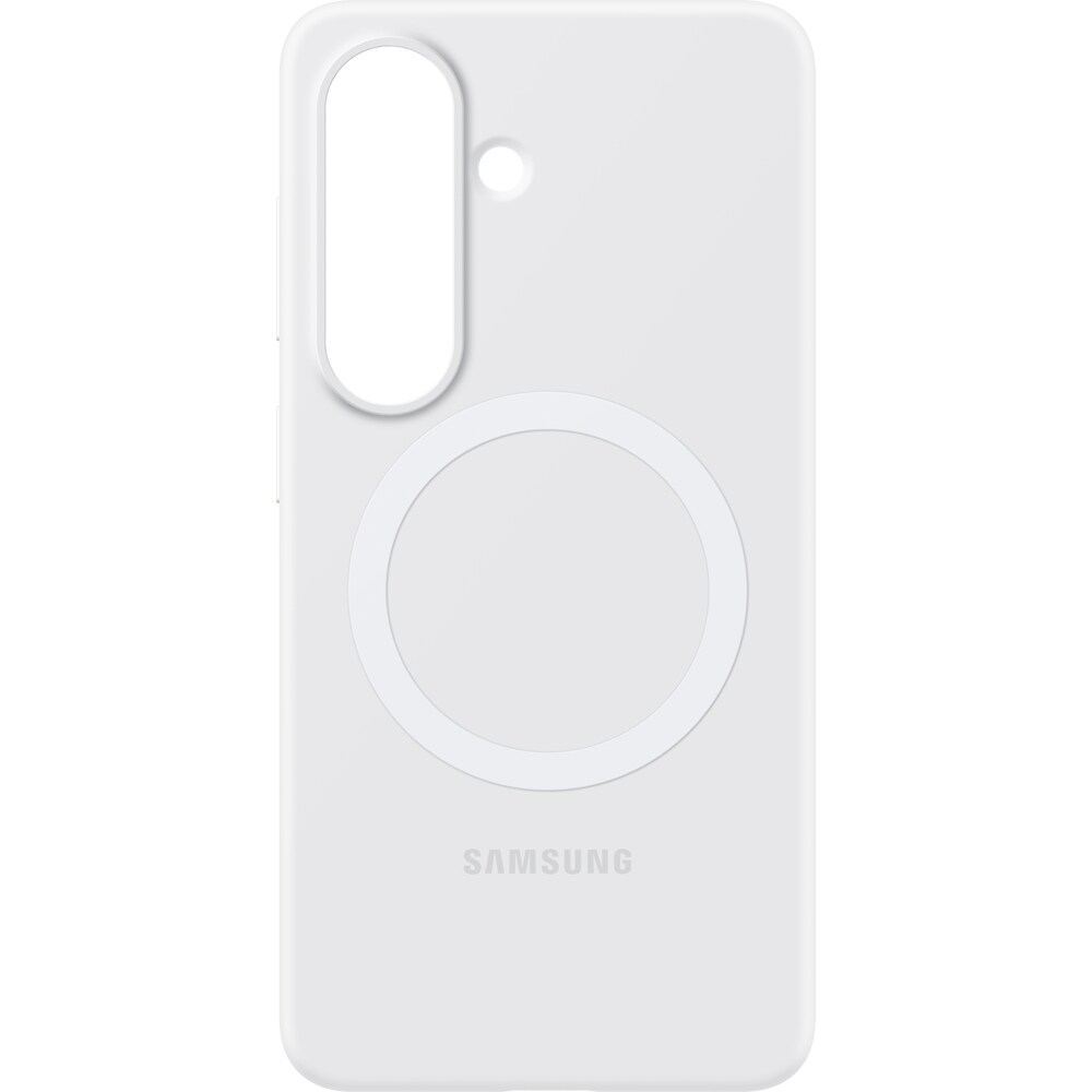 Husa telefon SAMSUNG Silicon Magnetic pentru Galaxy S26, EF-ES942CWEGWW, White