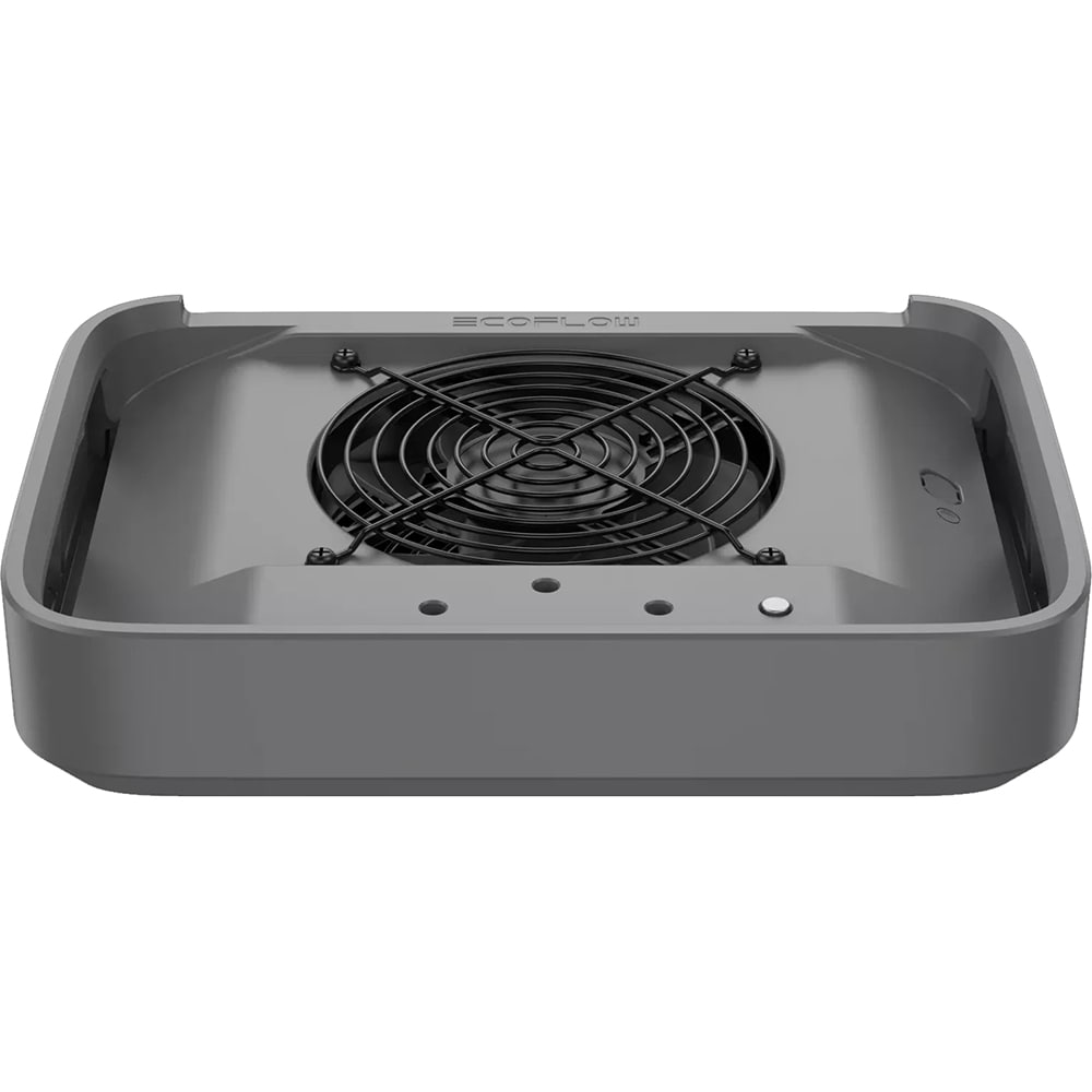 Ventilator smart ECOFLOW, compatibil microinvertor Powerstream, gri