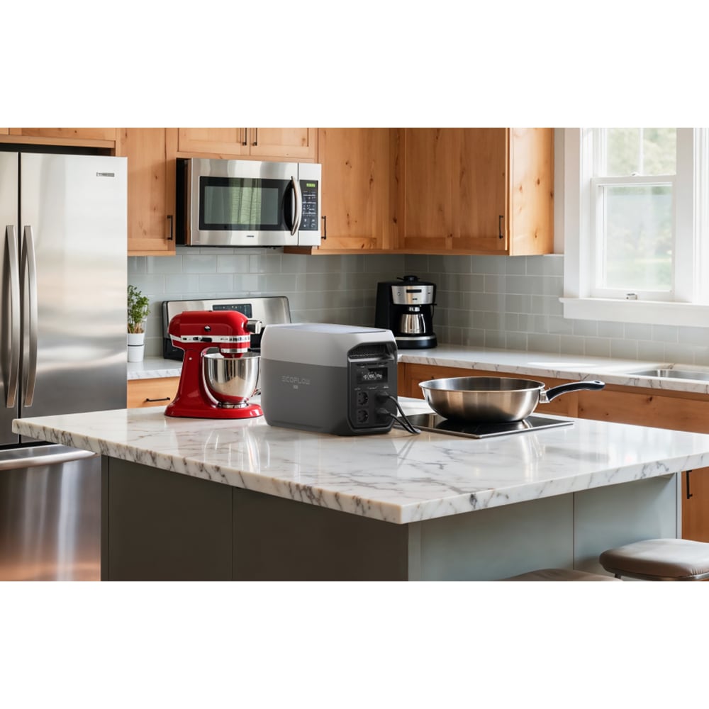 Statie de incarcare ECOFLOW Delta 3 Max, 2048Wh, 2400W, negru